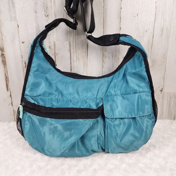 Thirty-One Explorista Crossbody Bag Dark Teal - Picture 1 of 10